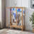2 Doors Curio Cabinet with Tempered Glass Doors-28178041