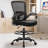Mesh Drafting Chair with Adjustable Footrest and Lumbar Support-279025761