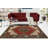 Khrystopher Heriz Angie Red Rug