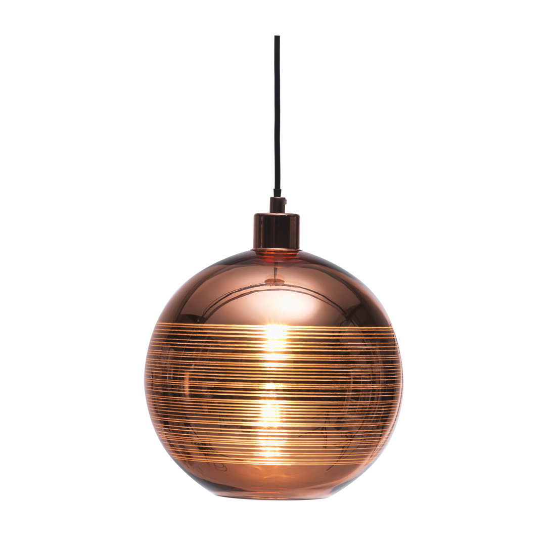 Martinique 1 - Light Copper Sphere Pendant