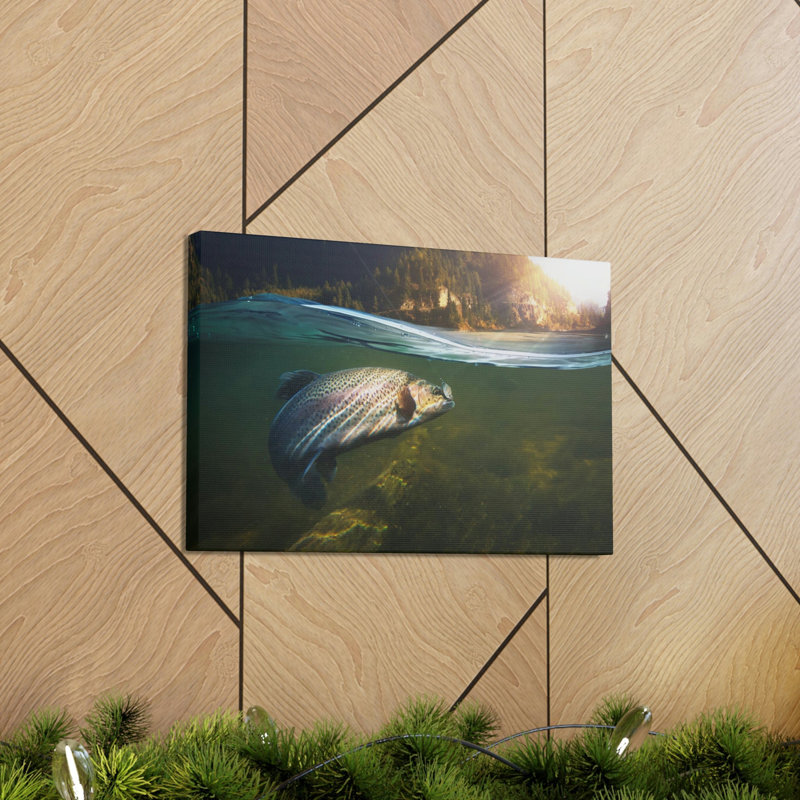 No Frame Print on Canvas, 27.94cm H x 35.56cm W
