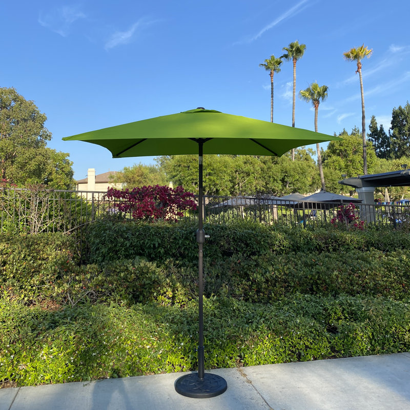 Parasol de marché carré 77,95 po Romessa, Vert lime