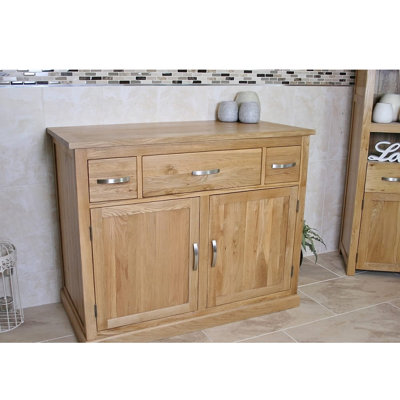 Jimena Solid Wood Bathroom Cabinet