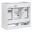 Ensemble de meuble-lavabo simple avec plateau en céramique Milla