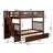 Ilariana Wood Bunk Bed with Staircase and Trundle-1531238971-1583136697