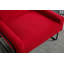 Fauteuil moderne incliné avec structure en métal-333645168