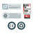 Palram - Canopia Olympia 9' 8" D Polycarbonate Stationary Patio Awning-32240026-32240033