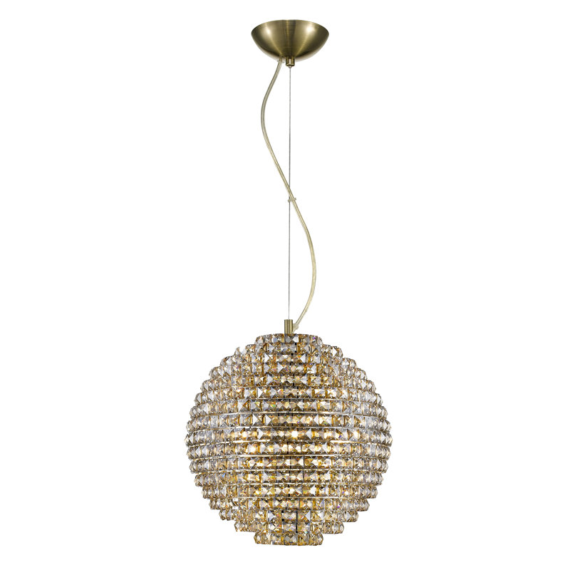 5 - Light Antique Brass Pendant