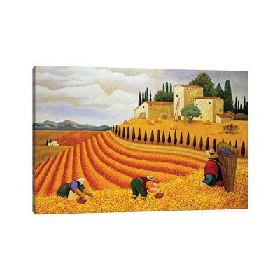 Village Harvest 1 Piece Wrapped Canvas Painting