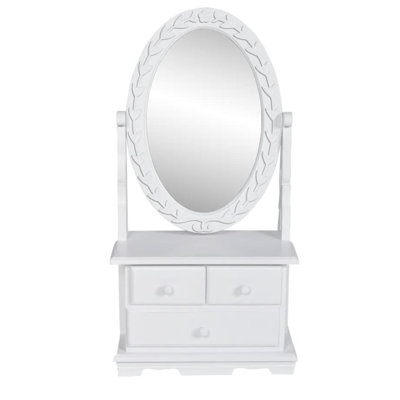 Cleasby Dressing Table with Mirror