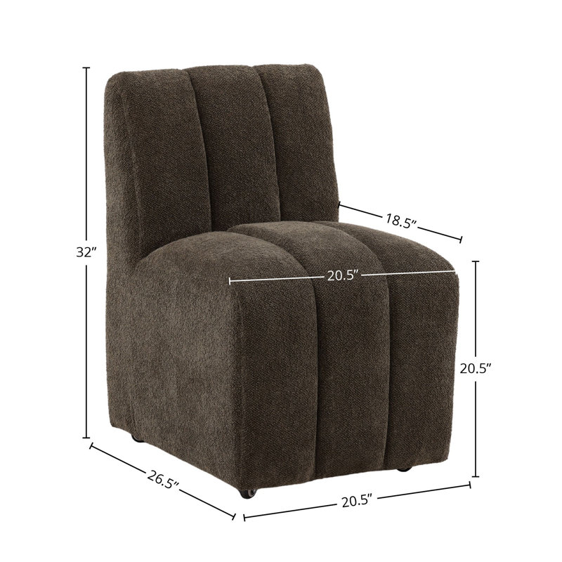 Marvin Hardwood Upholstered Dining Chair, Charlotte Olive, Charlotte Olive