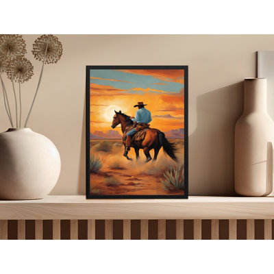 Subani Single Picture Frame Print