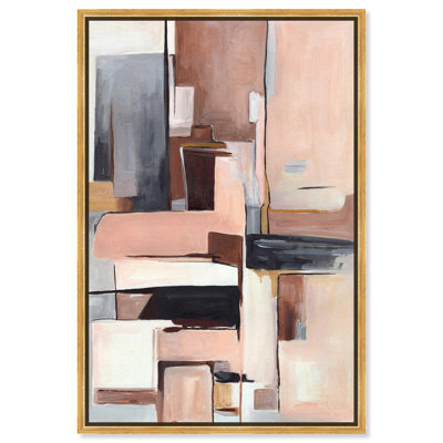Stages of Life I, toile abstraite expressionnisme par Art Remedy