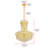 Hallsburg 8-Light Dimmable Empire Chandelier-1087385057-1087385060