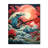 Dramatic Ocean Waves IV - Coastal Modern Wall Clock-994839206