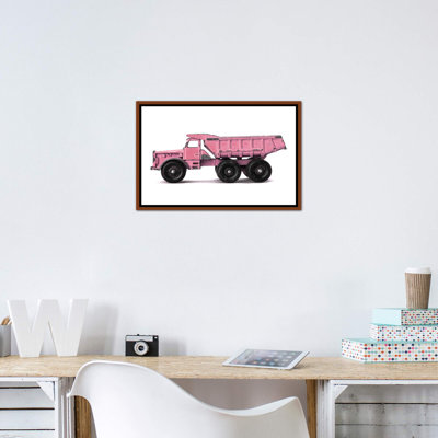 " Dumptruck On White Pink " by Saint And Sailor Studios
