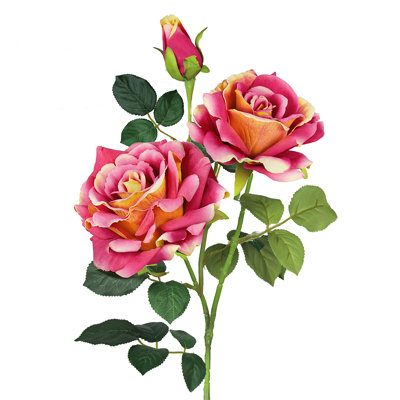 Artificial Rose Flower Spray