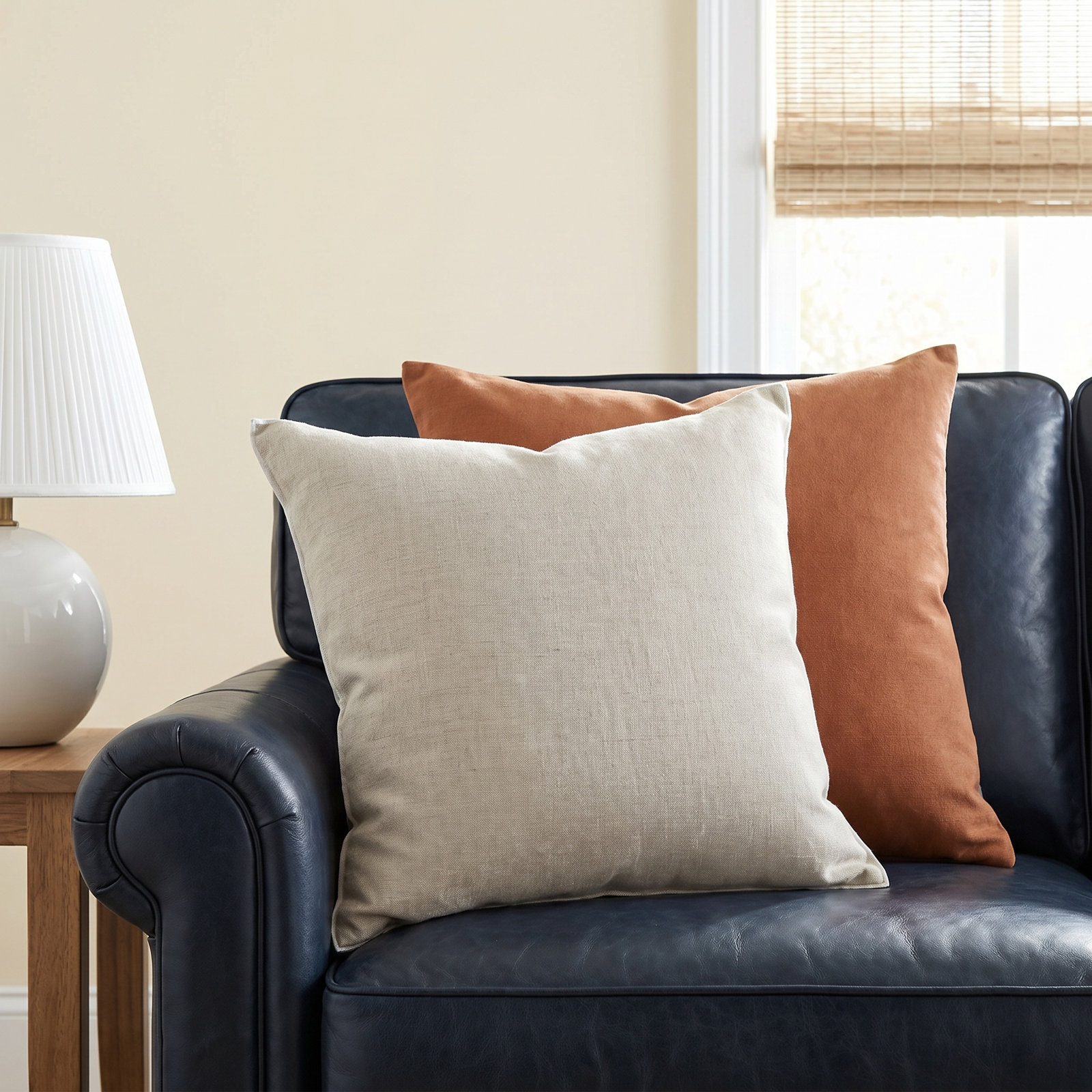 Riggs Linen Pillow Cover, Natural