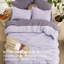 Ensemble d'édredon très grand taille - 7 pièces Ensemble de literie très grand beige pour toutes les saisons, lit de style bohème contrastant dans un sac avec édredon, draps, taies d'oreiller et taies décoratives-105522621-105522615