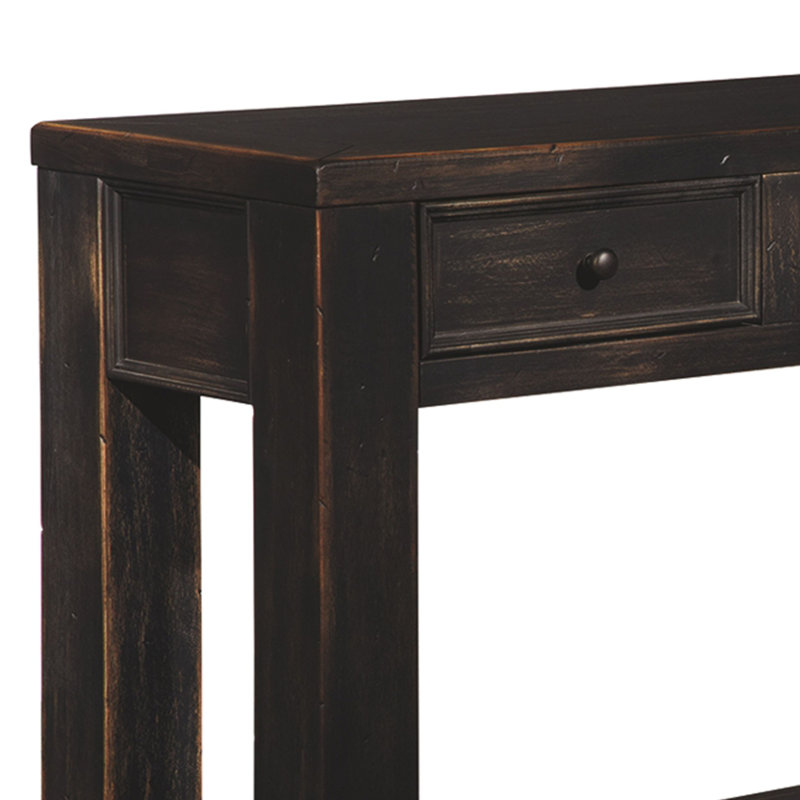 Kaydince 64'' Solid Wood Console Table