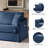 Wimberly 80.5" Farmhouse Upholstered Slipcovered Sofa-661543985
