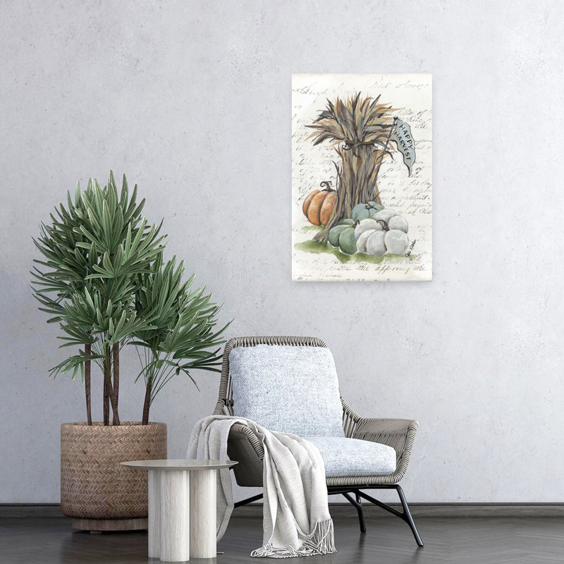 Joyeuse récolte de maïs, art contemporain, H 24 po x l 16 po