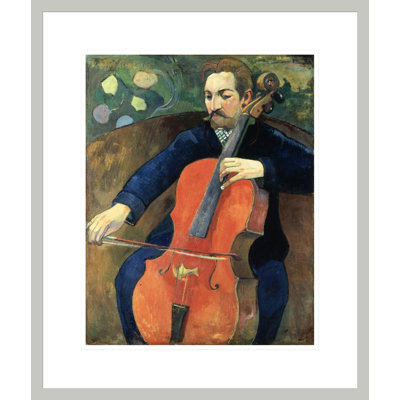 Upaupa Schneklud (The Player Schneklud) by Paul Gauguin - Framed Giclee Print