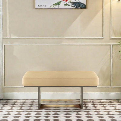 Banc en cuir pour vestiaire et vestiaire