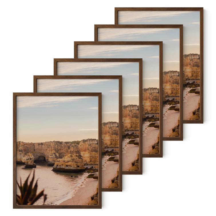 Wood Picture Frame - Set of 6