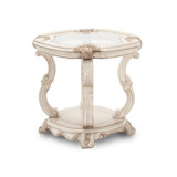 Platine De Royale Champagne End Table