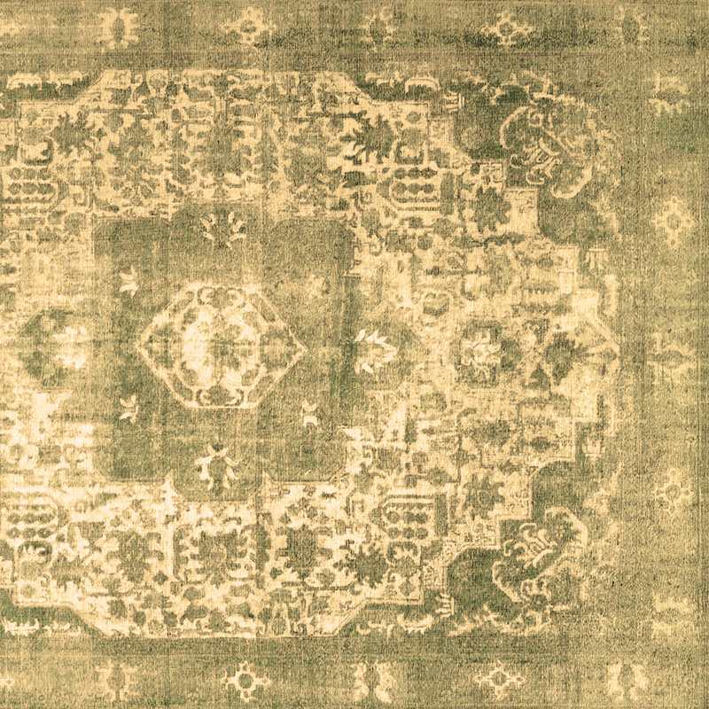 Eastlynn Performance Oriental Indoor Rug, Square 7'