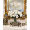 Modern Luxury Pink Rose Faux Centerpiece - Large Dining Table Arrangement