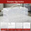 Classic Cuisine 3-Tier Egg Container Holds 72 Eggs