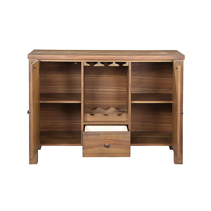 Buffet Gisla, table de buffet, armoire de salle à manger, crédence de bureau à 1 tiroir