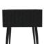 Loar 45cm W Metal Bedside Table