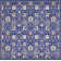 Tapis oriental bleu foncé Kelsch