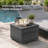 Outdoor Wicker Double Chaise Lounge Chair with Side Table & Cushions, 6-Position Adjustable Backrests-557982628