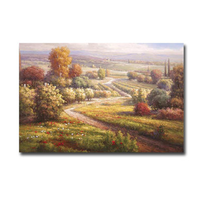 «Vineyard View II» par Roberto Lombardi, reproduction d'art sur toile