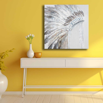Peinture décorative sur toile