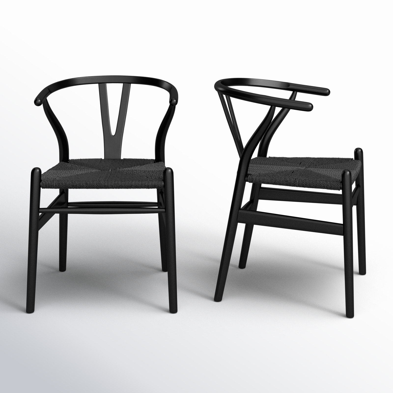 Margo Dining Armchair, Black/Black