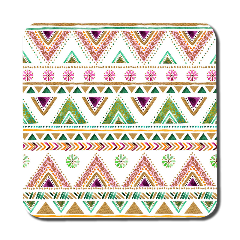 Square 6 Piece Coaster Set