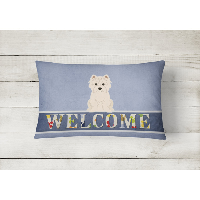  Coussin Westie Welcome