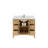 42'' Single Bathroom Vanity with Marble Top