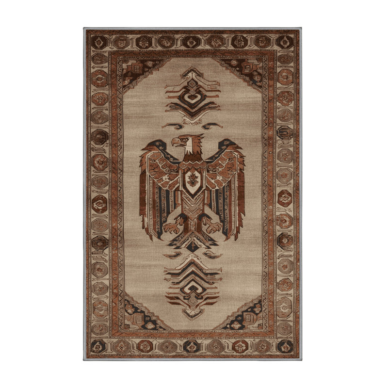 Machine Washable Persian Gray Area Rug, Rectangle 2' x 3'