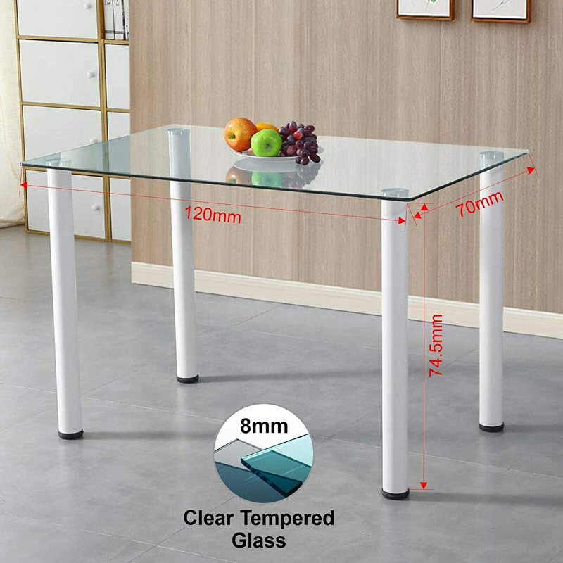 Aminur 4 - Person Dining Set
