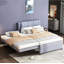 Lit plateforme double avec lit gigogne et lit gigogne double-1789912272