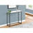 Narrow Accent Console Table For Entryway Or Living Room - Modern White Laminate With Metal Base | Gift Idea-1582428274-1582703553