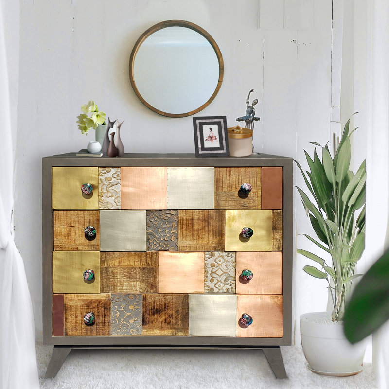 Donecia Solid Wood Accent Chest