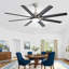 168cm Ceiling Fan with LED Lights-679516827
