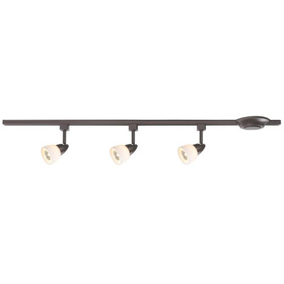 44'' 3 -Light Track Track Kit with Dimmable and Adjustable Head